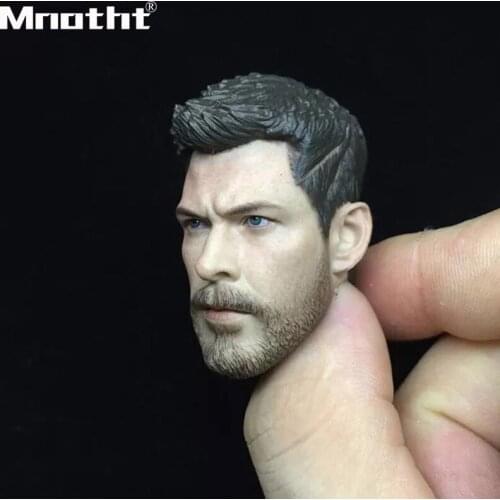 1/6 Scale Male Soldier God of thunder Head Sculpt Gladiatus Head Model for 12inch action figure toys m5