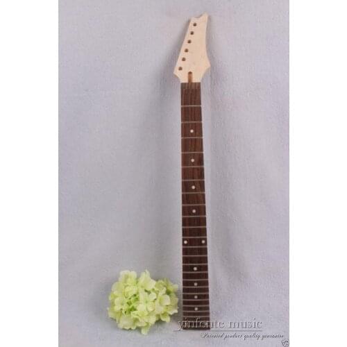 1pcs New electric guitar neck maple wood 24 fret 25.5'' rose wood Truss Rod #733