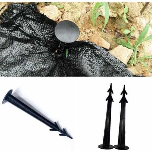 15pcs/lot 12cm Garden Ground Nail Greenhouse Film Fixed Pegs Weed Ground Cloth Mulch Fix Sunshade Fly Net Pest Control DIY Tools