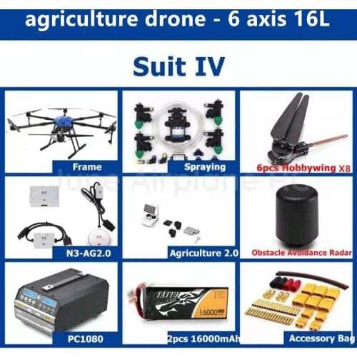 2020 Hot Sale 16l Automatic Agricultural Heavy Duty Plant 16kg Spray Spraying Pesticide Unmanned Aerial Vehicle