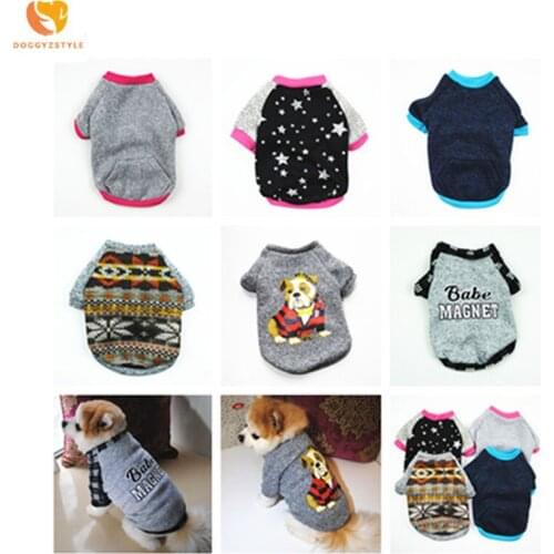 2020 New Pet Dog Warm Thick Sweater Fleece Teddy Bichon
