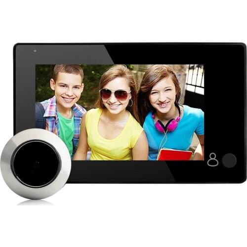 4.3 Inch 2MP Wide Angle HD Door Viewer Video Door Phone