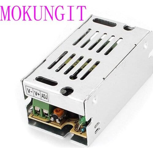 10pcs fast 12V 1A 12W Aluminum Case 100V-240V AC to DC Lighting Transformer Power Supply Adapter for LED Strip light