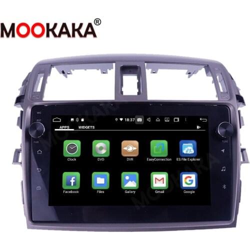 4+128GB Android10 For Toyota Corolla 2006-13 Car GPS Navigation Auto Radio Stereo Video Multimedia Player Carplay HeadUnit Tesla
