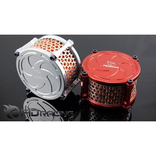 CNC precision machining metal large flow air air filter for LOSI 5IVE-T ROVAN ROFUN LT KM X2