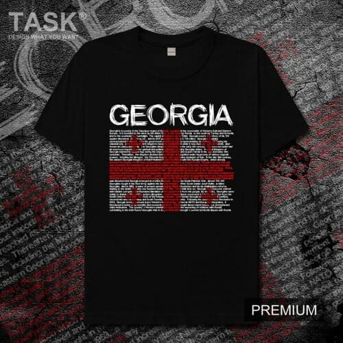 Georgia GEO Georgian mens t shirt new Tops t-shirt Short sleeve clothes sweatshirt national team country casual jerseys sports