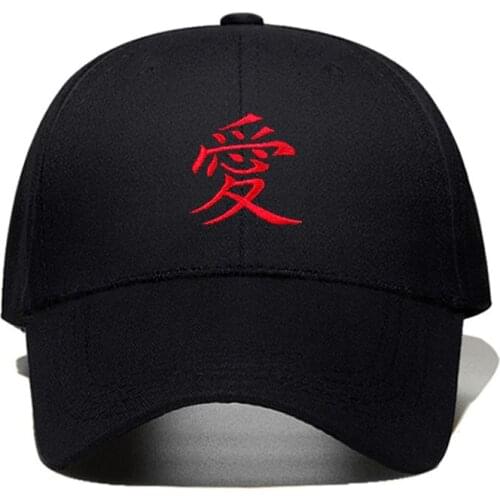 Gaara embroidery Dad Hat 100% Cotton Sabaku no Gaara Akatsuki Uchiha Naruto Baseball Caps Anime Snapback