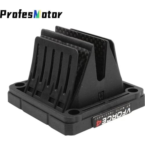 Carbon Fiber Reed Valve 4 V4144-1 Intake Reed Valve Fit For Yamaha YFZ350 YFZ 350 Banshee 350 YZ125 DT175 RD350 RX135 RXZ135