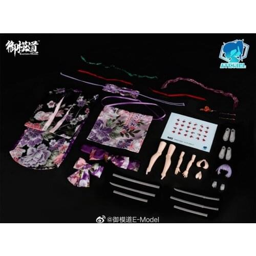Royal Model Road 1/12 ATKGIRL Mechanic Arakne Spider Vibrating Sleeve Kimono Accessories No Model Toys