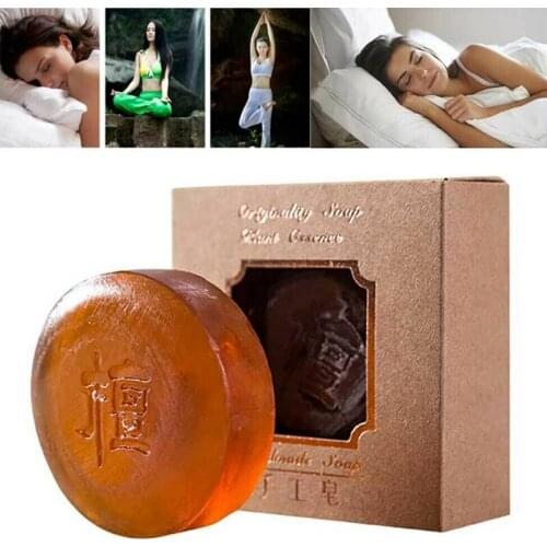 Insomnia Away Soap Promote Keep Away from Sleepless Essential Oil Facial Oil Control Cleansing Soap @ME88