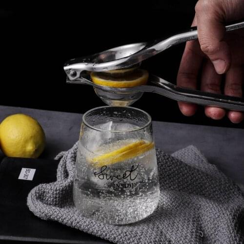 Stainless Steel Citrus Fruits Squeezer Lemon Orange Hand Manual Juicer Lemon Lime Squeezer For Kitchen Tools Fruit Pressing
