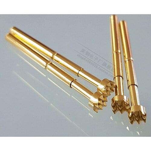 PA156-H Gold-plated Plum Blossom Probe 4MM Gold Nine-claw Test Needle 2.7MM Copper-claw Probe