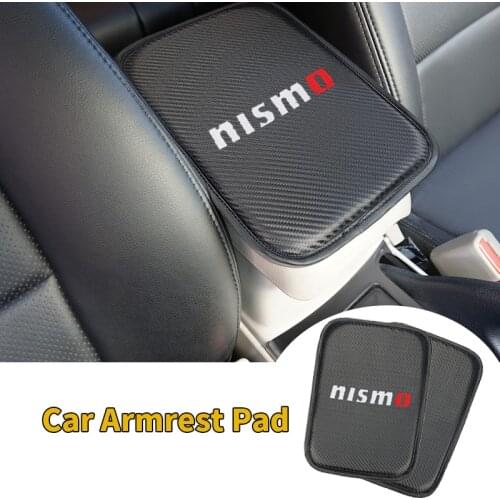 1PCS Center Console Armrest Pad Cover for Nissan Nismo Auto Accessories Car-Styling