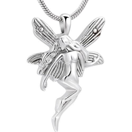 DJX10040 Angel Urn Ashes Keepsake Pendant unique Ashes memorial Urn Cremation Pendant for Gigt