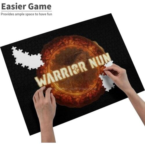 Nun Logo Jigsaw Puzzle Educational Puzzle Games Toys Nun Logo Ava Beatrice Avatrice Shotgun Mary In This Life Or The Next Tv