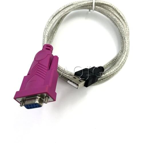 USB to Rs232 serial cable female port switch USB to serial DB9 female serial cable dual chip USB to COM best quality