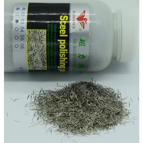 Magnetic Polishing Needle 1000g Stainless Steel Polishing Pins for Magnetic Tumbler Polishers