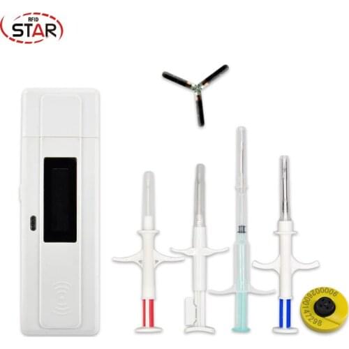 Small Pocket Pet Scanner RFID Microchip Dog Reader for Animal ID Identification