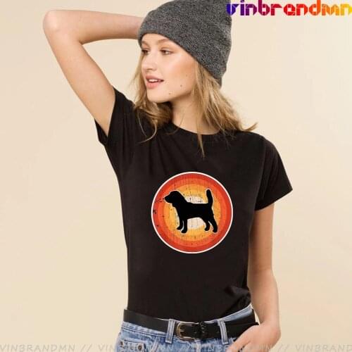 Fashion Beagle retro vintage style 60s 70s women gift Tee shirt dog lover t shirt unisex tshirt Cute Beagle Dog Tops Female Tees