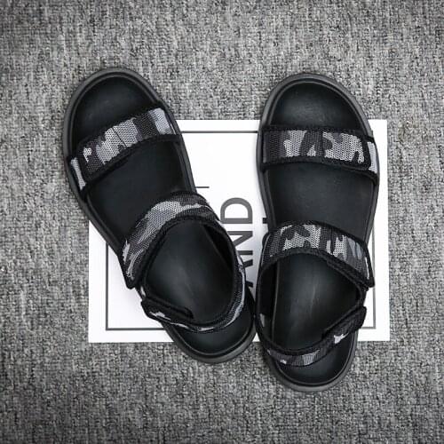 Men sandals 2020 big size 44 summer shoes beach outdoor walking vietnam sports gladiator fashion casual closed toe for trekking