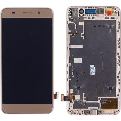 With Frame Lcd For Huawei Honor Y6 SCL-L01 SCL-L21 5.0'' 1280x720 Digitizer Touch Screen Lcd Display Assembly Replacement Part