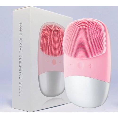 VIP LINK Facial Cleaning Brush Face Skin Care Tools Waterproof Silicone Electric Sonic Cleanser Beauty Massager