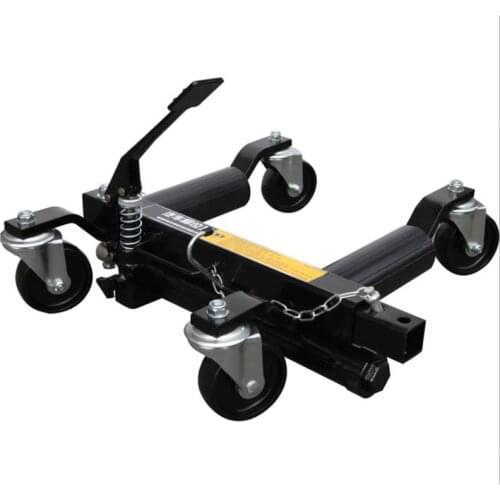 High-grade aluminum alloy pipe hydraulic car moving car seat mobile 12-inch max for 4T car moving