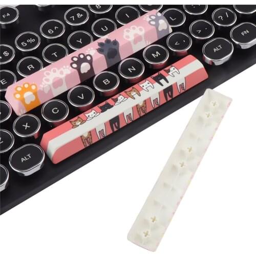 Japan Anime Keycap Space Keyboard Spacebar PBT Spacebar 6.25u For Mechanical Keyboard Keycaps Key Accessories