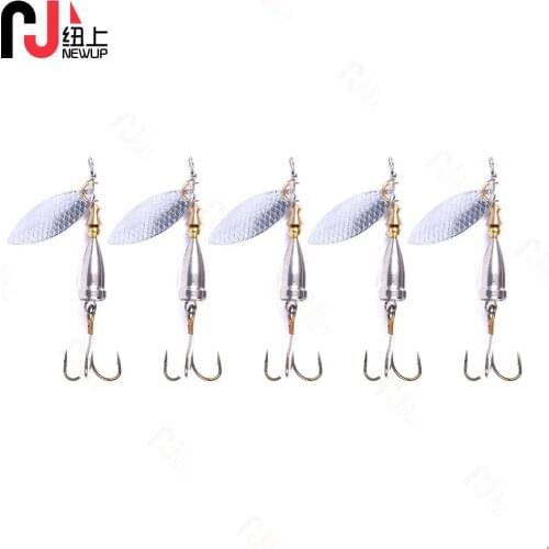 1PCS Hooks 6.7cm 6g Rotating Spinner Spoon Lure Fishing Lures Artificial Baits Metal Sequins Baits Fishing Tackle Wobblers