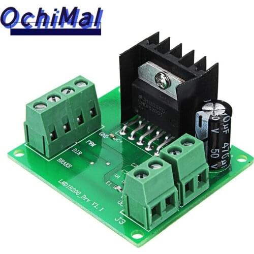 1pc New 3A 75W DC PWM Speed Adjustable Motor Driver Module LMD18200T For-arduino