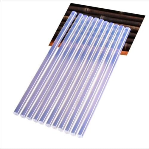 10Pcs 7x300mm Hot Melt Glue Stick Translucent Strong Viscosity Rods For Hot Melt Glue Gun, Home DIY Industrial Repair