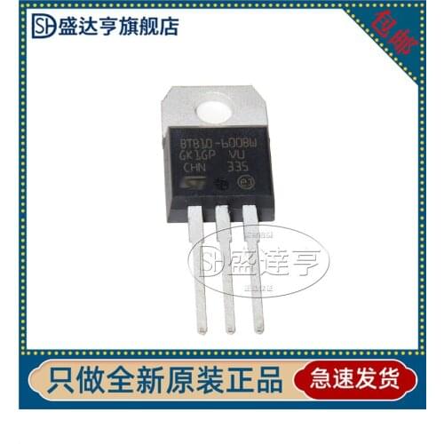 10Pcs/Lot BTB10600BW BTB10-600BW TO-220 TRIAC 10A 600V