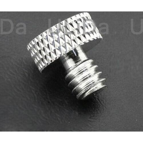 2PCS Camera Screw 1/4 inch quick release screw tripod plate mount screw For Tripod Ball Head Quick Release Plate