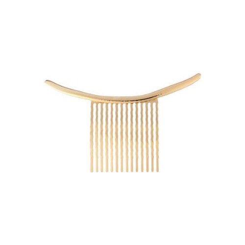 60pcs/lot DIY Gold Sliver Simple Alloy Shiny Side P-Pin & Comb Strip Hair Clasp Hair Styling Tools Accessories HA1489
