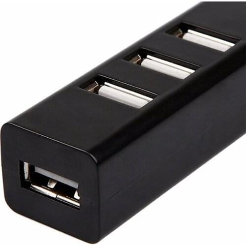 USB 2.0 Adapter 4 Ports Splitter High Speed Adaptador for Notebook PC Computer Accessories Mini Hub Socket Pattern