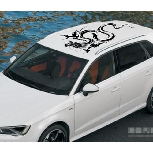 Car Stickers And Decals 50 Cm Car Stickers Funny Dragon Creative Cartoon Motorcycle Decal Adesivi Car Sticker Funny