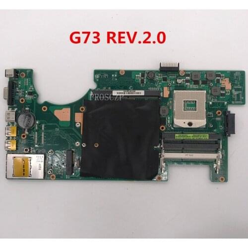 Free shipping For G73 REV.2.2 Laptop motherboard 100% working well