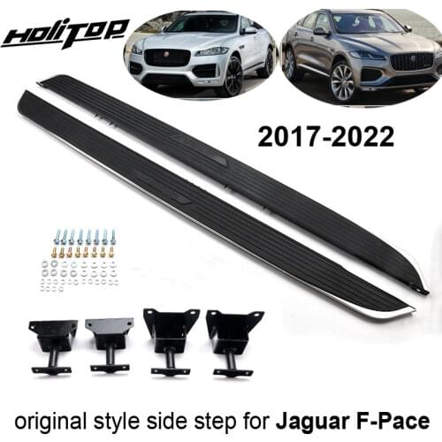 Hot side step side bar running board for Jaguar Fpace F-Pace F Pace 2017-2020 year,original design, supplied by ISO9001 factory
