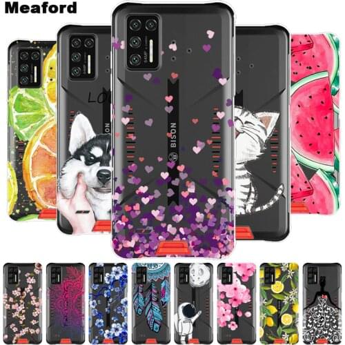 For Coque UMIDIGI Bison GT 2021 Case Transparent Soft TPU silicon Phone Cover For UMIDIGI Bison Case UMIDIGIBison GT Clear Funda