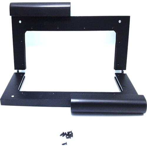 12.5" x 5 inches Black Wooden Purse Frame