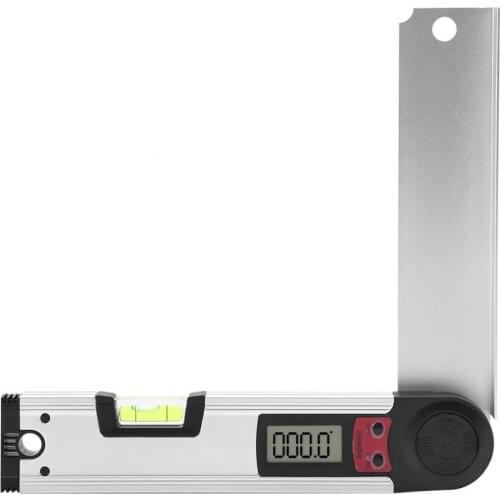 0-225 degree Digital Angle Level Meter Gauge 400mm 16inch Electronic Protractor Inclinometer Level Finder Gauge Ruler Tool
