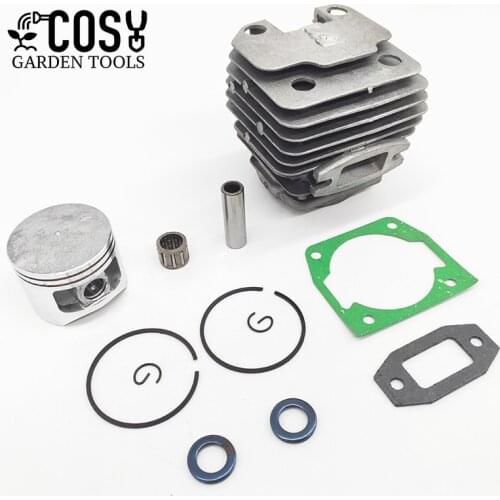 1 set Dia 45mm 52cc Chainsaw Cylinder and Piston Set Fit 5200 Gasoline/Oil Chainsaw Spare Parts