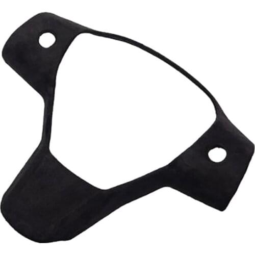 For Tesla Model 3 Y Car Interior Suede Steering Wheel Cover Trim Protective Sticker Decorative Accessories