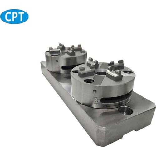 EROMA EDM 2 IN 1 CNC Manual Chuck D100 with Base Plate ER-036345