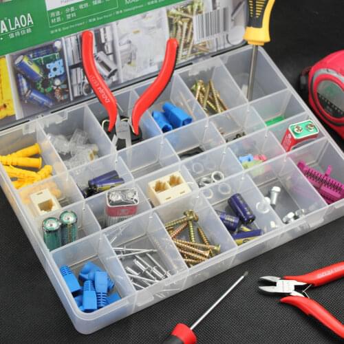 24 Cell Multi Use Plastic Element Box La911275 Box Containing Box 272*185*43mm