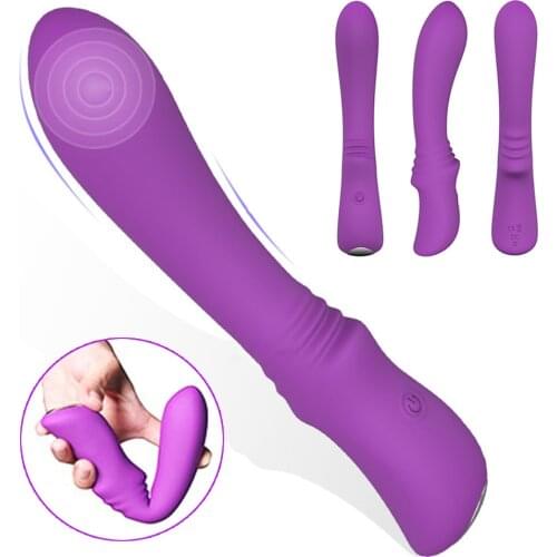 Realistic Dildo Vibrator for Women Clitoris G Spot Stimulator Soft Silicone Vibrator Female Masturbator Adult Sex Toys for Women