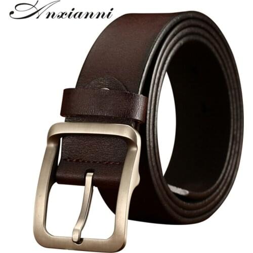 Designer Mens Belts For Men Belt Alloy Buckle Genuine Leather High Quality Brand Pin Buckle vintage Strap Luxury Jeans Belts