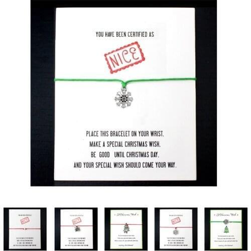 Christmas Gifts Snowman Jingle Bells Father Christmas Tree Stocking Socks Santa Claus Snowflake Stars Charm Bracelets for Women