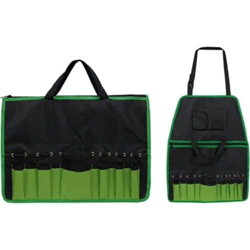 Garden Apron Outdoor Barbecue Picnic Stain-resisting Oxford Cloth Waterproof For Carpenters And Electrician Builders Bib