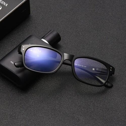 TAC Blue Light Protection Glasses Men Bluelight Radiation Women TR90 Computer Protection Gaming Glasses Square Glasses anti-blue